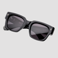 Enzo, Obsidian Haze, Black Lenses, Silver Hardware