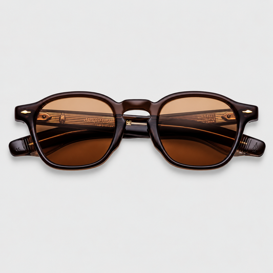 ZEPHIRIN-47, London , Orange Lenses Dark Gold Hardware