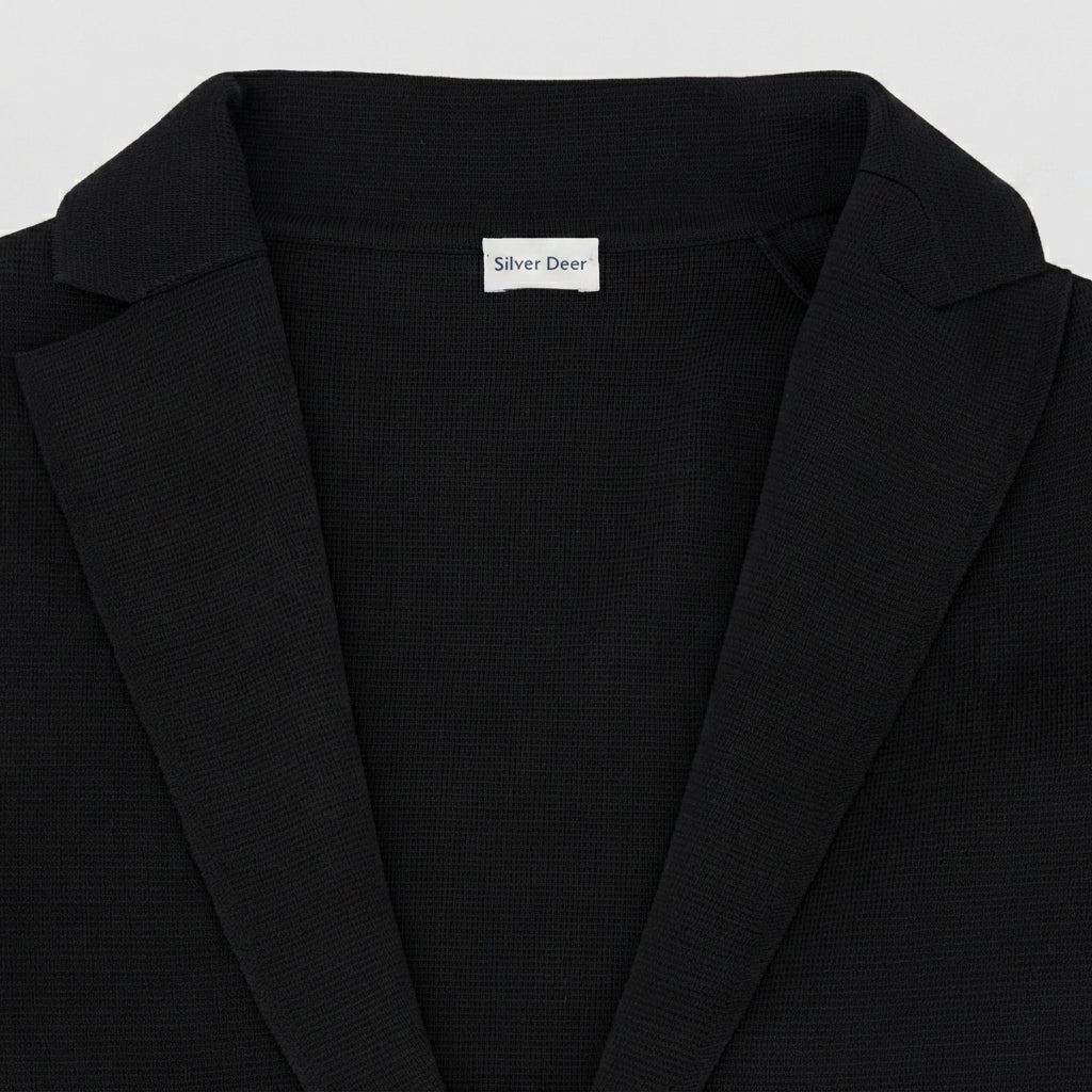 Knit Single Breasted Sportjacket