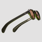 Kellerman, Borneo, Orange Lenses, Silver Hardware