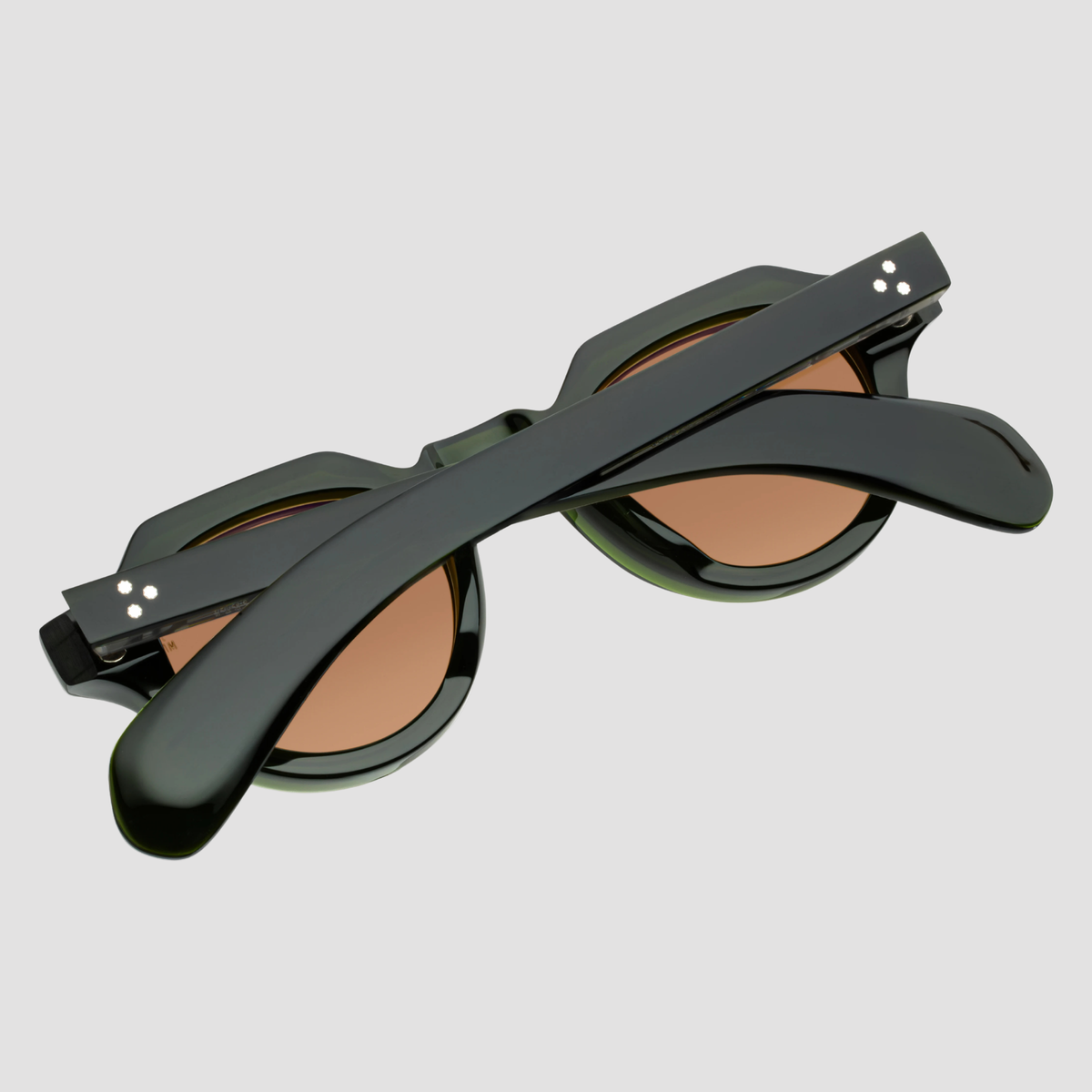 Kellerman, Borneo, Orange Lenses, Silver Hardware