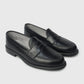 Leisure Handsewn Penny Loafer Black Calfskin 981