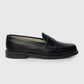 Leisure Handsewn Penny Loafer Black Calfskin 981