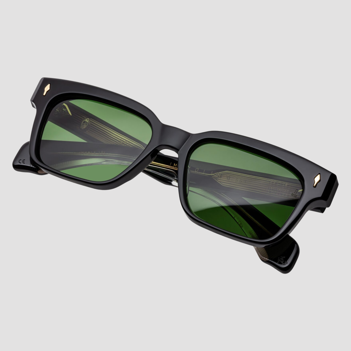 Molino, Venom, Deep Vintage Green Lenses Silver Hardware