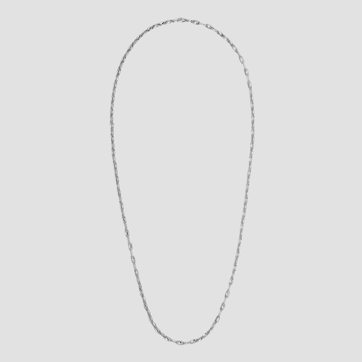 Neo 4MM Necklace in Silver - 22"