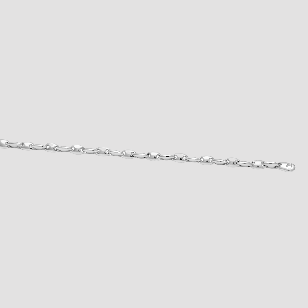 Neo 4MM Necklace in Silver - 22"