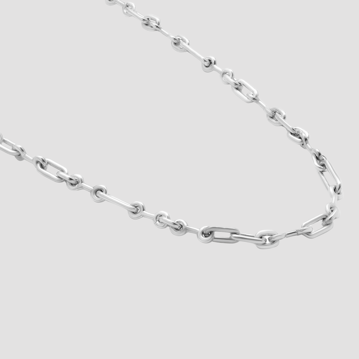 Pelham Necklace Small Link Sterling Silver - 22"