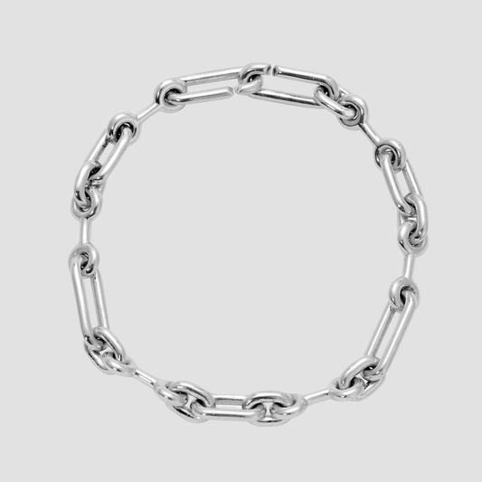 Pelham Bracelet Medium Link Sterling Silver - M/7.5"