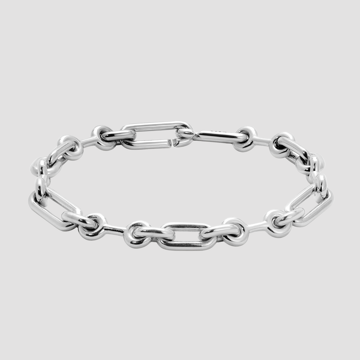 Pelham Bracelet Medium Link Sterling Silver - M/7.5"