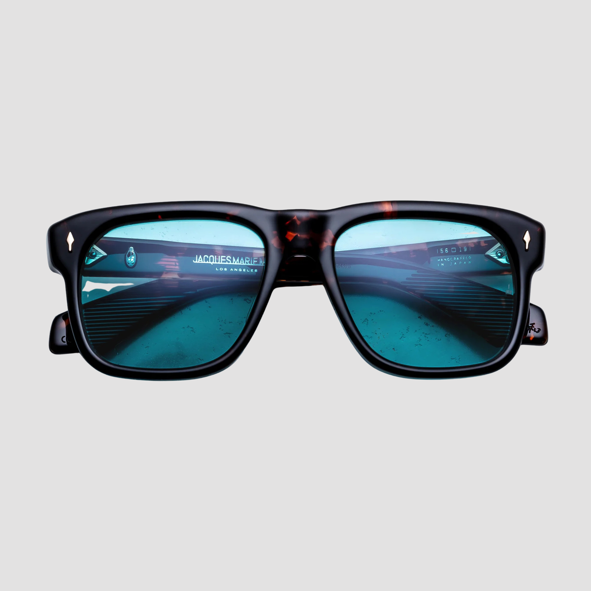 Yves, Aegen, Blue Lenses, Light Gold Hardware