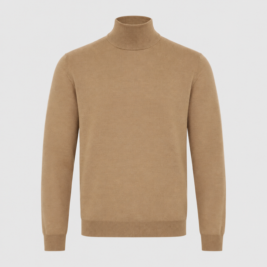 Wool Turtleneck Sweater