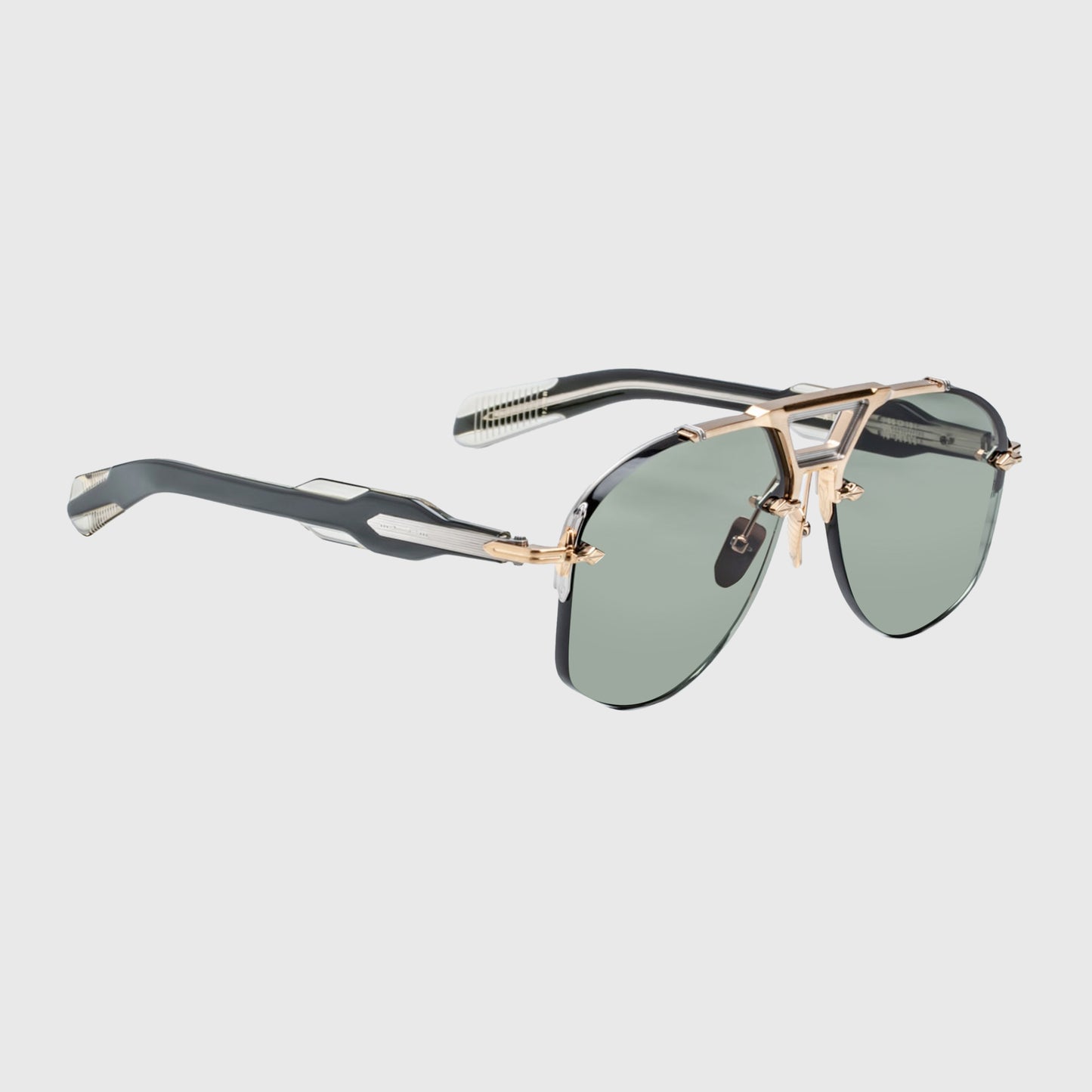 ALTA, GOLD, Vintage Green lenses, Gold/Silver Beta Titanium Frame
