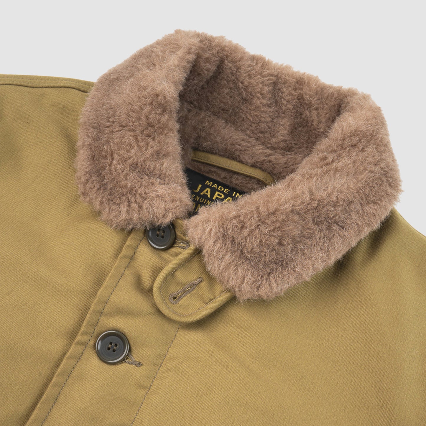 Whipcord N1 Deck Jacket  Khaki