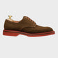 Cornell , Snuff Suede, Red Rubber Sole