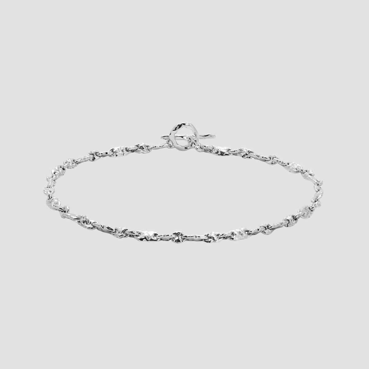 Dali Bracelet 3mm Sterling Silver - M/7.5"