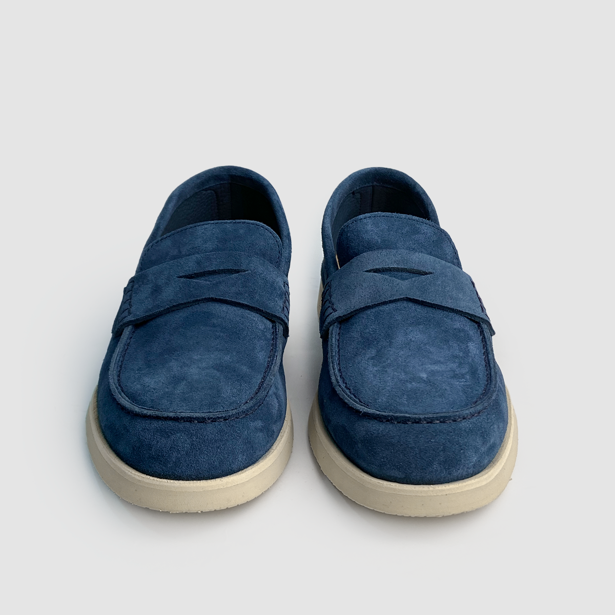 Suede Moccasin Denim