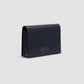 Folded Card Case with Snap Closure in Panama - Navy