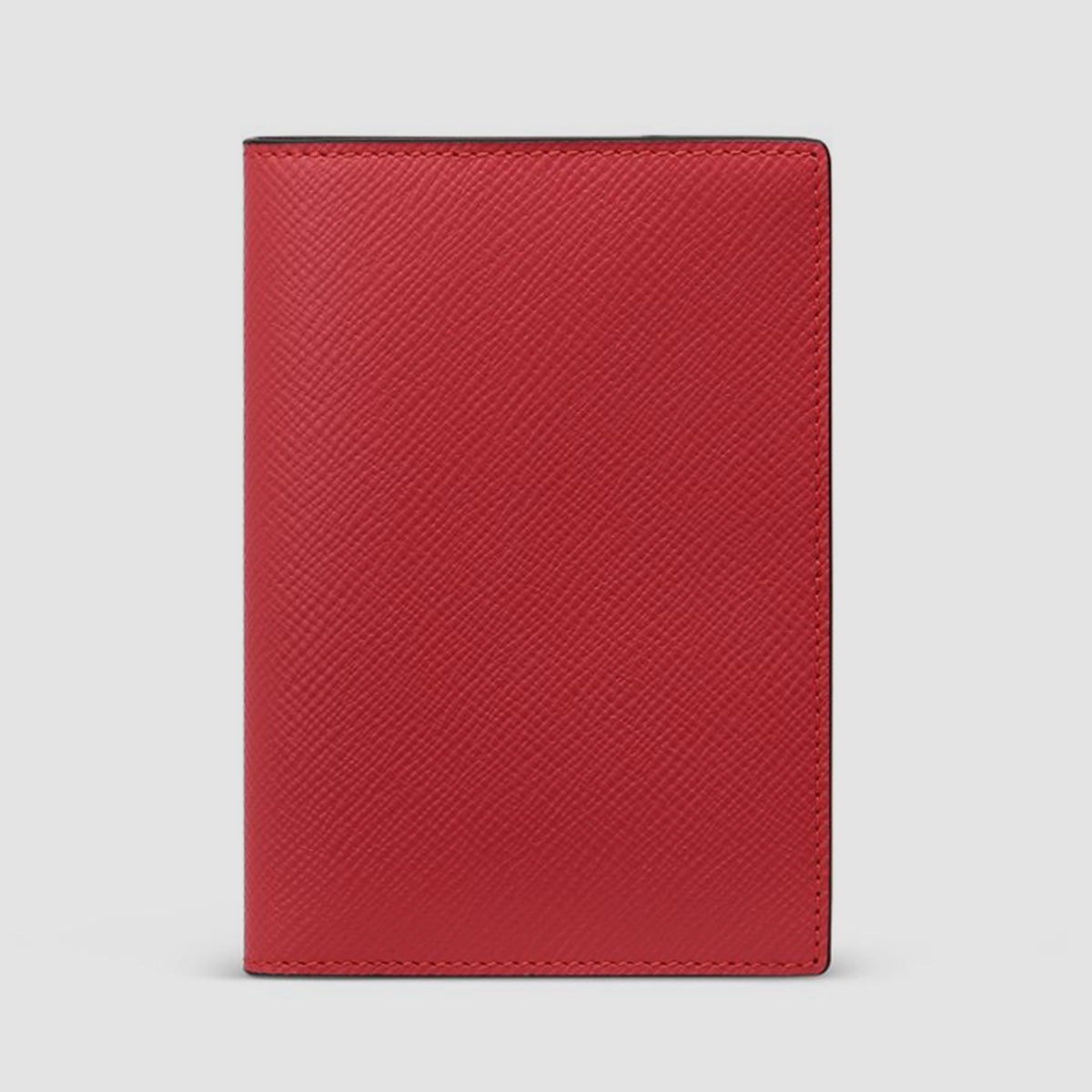 Passport Cover in Panama - Scarlet Red