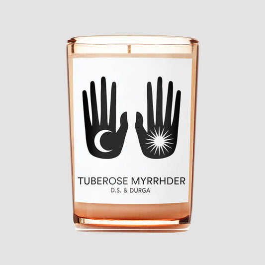 D.S. & Durga Candle 7oz - Tuberose Myrrhder