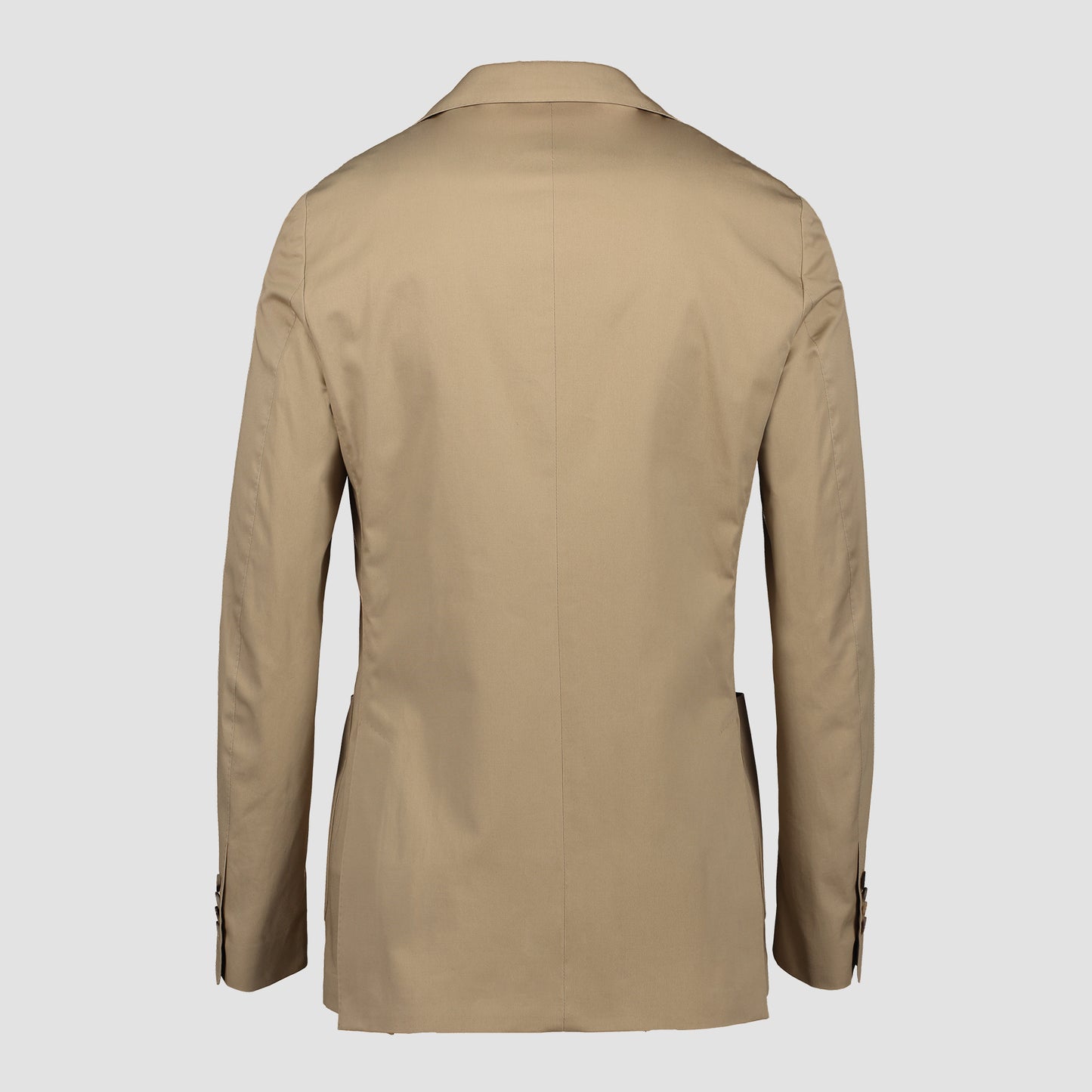 Lardini Khaki Cotton Single Breasted