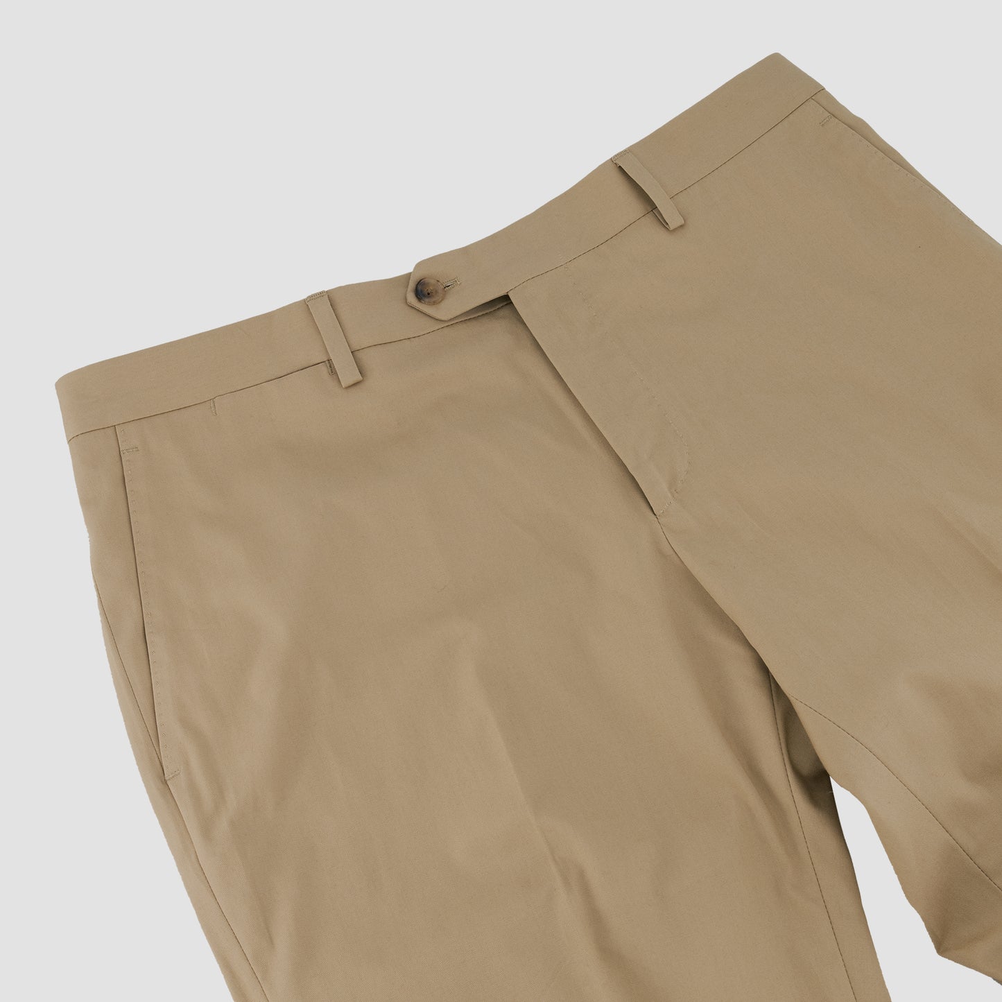 Lardini Khaki Cotton Single Breasted