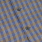 Barena Bajoco Solana Checked Shirt Khaki & Blue