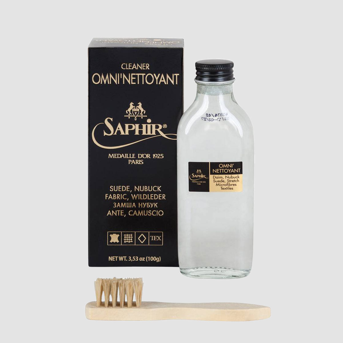 Saphir Medaille d'Or Omni'Nettoyant Suede Shampoo  - 100 ml