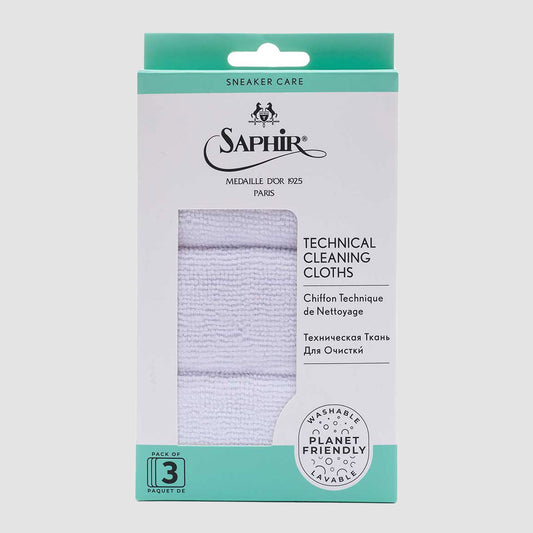 Saphire Medaille d'Or Sneaker Technical Cleaning Cloths (pack of 3, 30cm x 50cm)