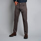 Super Fine Stretch Lightweight Wool 5 Pockets Straight Trouser - Brown