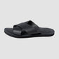 OGL X Dr. Sole Leather Cross Sandals - Black