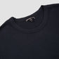 Luxe Lotus Long Sleeve Crew T-Shirt - French Navy