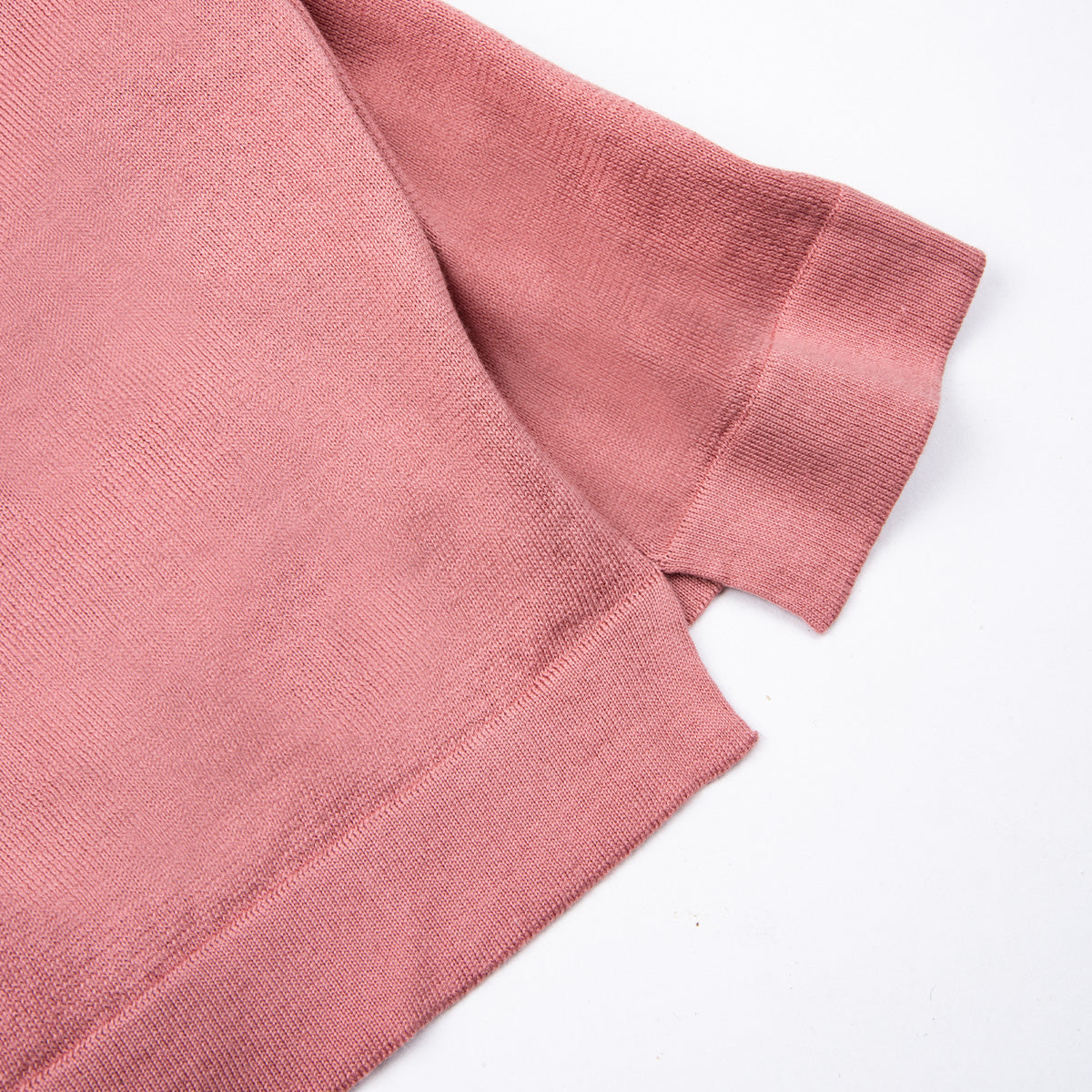Knit T-Shirt Fine Guage - Pink