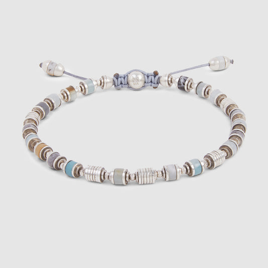 Saguaro Bracelet in Amazonite Gemstone and Silver