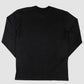11oz Cotton Knit Crew Neck Sweater - Black