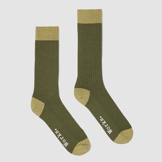 Merino Classic Sock - Olive